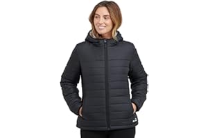 Peter Storm Women’s Blisco Jacket with Hood & 2 Pockets, Insulated, Water Repellent & Lightweight Puffer Coat for Cold Weather & Winter, Ideal for Walking, Hiking & Outdoor Recreation