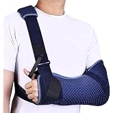 Willcom Arm Sling for Shoulder Injuries, Shoulder Brace with Waist Strap for Rotator Cuff Tearing, Hand, Wrist, Elbow (Comfor