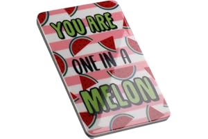 STANDS OUT, SUPPLYING OUTSTANDING GIFTS You Are One In A Melon Watermelon Quote Novelty Magnet