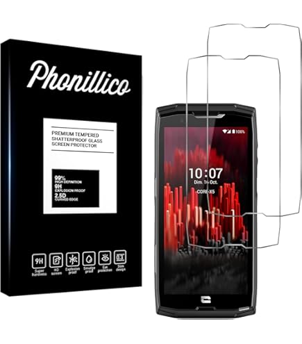 KARYLAX - Protection D'écran En Verre Fléxible, Dureté 9H, Anti-Rayures, Film Protecteur Pour Listo Web'PAD 1003 10.1 Pouces