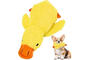 Wvu & Wvo Canard anti-stress pour chien - Jouet anti-stress pour chien - Jouet à mâcher calme et équilibré - Canard anti-stress
