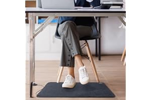 casa pura Heizteppich Heizmatte mit Antirutsch-Rücken für Zuhause oder Büro - beheizbar bis 55°C - Fußbodenmatte (50 x 80 cm)