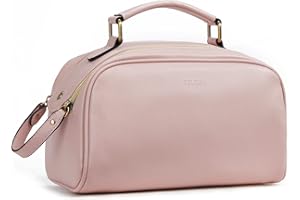 Telena Kosmetyczka dla kobiet i mężczyzn ze skóry PU, kosmetyczka do zawieszenia, podróżna kosmetyczka, torba na pranie, kosmetyczka damska, organizer do walizki,, Rosa, Einheitsgröße, Kosmetyczka