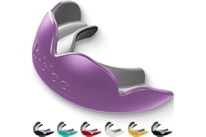 ‎LOBLOO lobloo PRO-FIT, Zum Patent Angemeldeter, Professioneller Abdruckloser Dual-density-zahnschutz Kampfsport Für Sportarten Mit Hohem Kontakt Wie mma, Boxen, Hockey, Football. Groß +14 Jahre, Purple