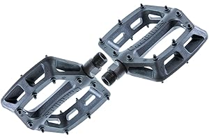 DMR V6 Plastic Pdl - Black, CrMo Axle