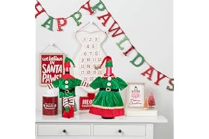 CUTITIUU 2 paquetes de fundas para botellas de vino de Navidad, bolsas de regalo de vino hechas a mano, decoraciones decorativas reutilizables para botellas de vino, decoraciones de Navidad, cubierta de