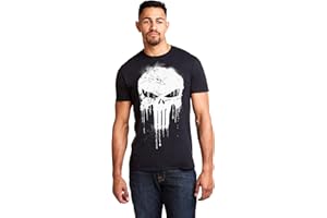 Marvel Men's Avengers Punisher Skull T-Shirt