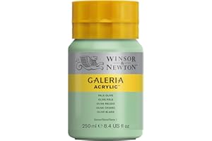 Winsor & Newton Galería - Pintura Acrílica , 250 ml, Verde (Pale Olive)