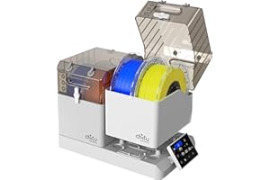 ‎CHITU SYSTEMS Chitu Systems FilaPartner E1 Filamenttrockner - 4 Spulen Kapazität mit 2 abnehmbaren Kammern Professionelle Filament-Trockenbox für PLA, ABS, TPU & PETG - Kompatibel mit AMS Lite