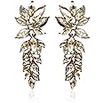 YouBella Fashion Jewellery Earings Drop and Dangler Ear rings Crystal Earrings for Girls and Women