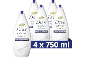 Dove Gel Douche Nutrition Intense (Lot de 4 x 750ml)