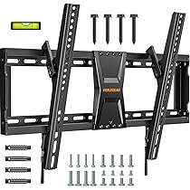 Perlegear TV wandhouder, wandhouder tv voor 26-60 inch tv tot 52 kg, kantelbare tv-beugel max. VESA 400 x 400 mm Perlegear TV wandhouder, wandhouder tv voor 26-60 inch tv tot 52 kg, kantelbare tv-beugel max. VESA 400 x 400 mm