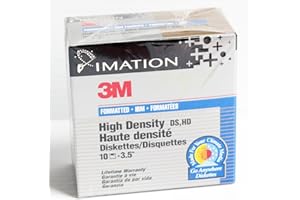 IMATION Box mit 10 Disketten 8,9 cm (3,5 Zoll), 135 TPI 1,44 MB DOS-formatiert