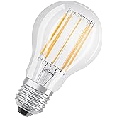 OSRAM Superstar dimmbare LED-Lampe mit besonders hoher Farbwiedergabe (CRI90) für E27-Sockel, Filament-Optik ,Warmweiß (2700K