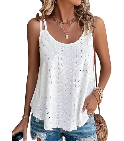 DéBardeurs Femme éTé Mode à Bretelle en Dentelle Couleur Unie T-Shirt sans Manche DéBardeur Chic Et éLéGant Camisole Cami Caraco Ample Et Respirant DéContractéE 2025 DéBardeurs Femme éTé Mode à Bretelle en Dentelle Couleur Unie T-Shirt sans Manche DéBardeur Chic Et éLéGant Camisole Cami Caraco Ample Et Respirant DéContractéE 2025