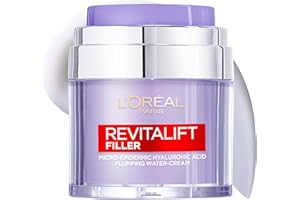L'Oreal Paris Revitalift Filler Crema, Con Ácido Hialurónico Micro-epidérmico, Antienvejecimiento, Para todo tipo de piel, 50ml