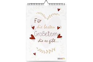 ‎OFFICETREE OfficeTree Bastelkalender 2024 A4 - Kalender 2024 selber gestalten - Kalender ohne Jahreszahl - Immerwährender Fotokalender 2024 zum Selbstgestalten - Kalender basteln Bastelkalender A4 immerwährend