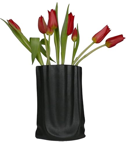 Vase Rosenthal Triu - Cuivre Et Verre, 22 Cm, Design Moderne, 69132-32149