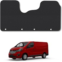 Vauxhall Vivaro Heavy Duty Rubber Floor Mats (2014+) – Custom Fit RHD – Black