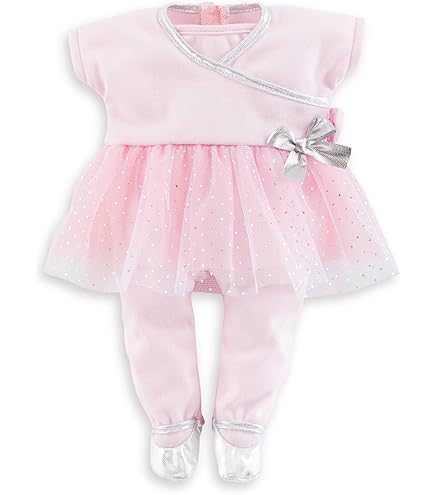 Corolle 14" Baby Doll Outfit - Loire Riverside Jumper & Striped T-Shirt For Mon Grand Poupon Dolls
