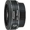 Canon Obiettivo Pancake EF-S 24 mm F/2.8 STM, Nero/Antracite