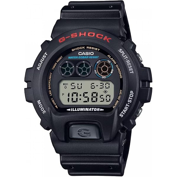 Casio G-Shock DW-6900UMS-1JF [G-Shock MAT Black RED Eye], Black 