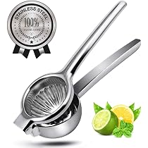 Buy JOEVER Lemon Squeezer Stainless Steel Heavy Duty Manual Lime ...