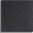 Carpet Tiles 50x50 cm 20 Pack 5 Square Meters for Home Office Living Room Bedroom Commercial Floor (Black)