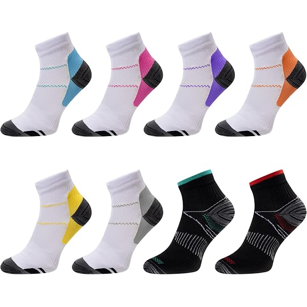 Socquettes Hallo De Compression - Pour Améliorer La Circulation, Soulager Les Pieds Fatigués - 4