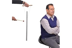 Tuningforkshop Mid Om 136.10 Hz Healing Tuned Pipe Louder Than Tuning Fork with Mallet,Hand