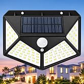 Kyrotech Solar G&uuml;neş Enerjili Hareket Sens&ouml;rl&uuml; Duvar Bah&ccedil;e Karavan Kamp Lambası Led Solar Lamba Su Ge&ccedil;irmez Sarı G&uuml;n Işığı Wa