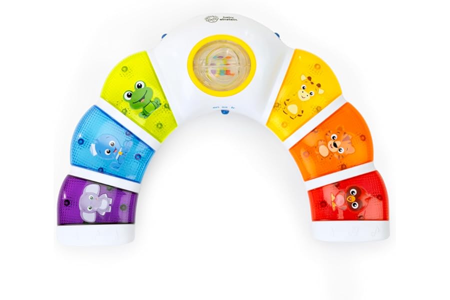 Baby Einstein, Glow & Discover Light Bar Musical Activity Station, Baby Sound Toy to Stimulate Sense, 3 Modes, Tummy Time Toy, Age 3 months+
