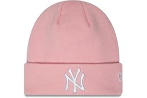 ‎NEW ERA New Era New York Yankees MLB League Essential Pink Cuff Knit Beanie
