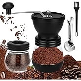 Macinacaffè Manuale Portatile Macina Caffè Manuale Maniglia In Acciaio Inossidabile Macinino Manuale Viene Fornito Con Due Ba