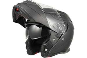 MY Motorrad Klapphelm Integralhelm 935 ,ECE 22.06 Zertifiziert Modular Helm mit Doppelvisier für Damen Herren