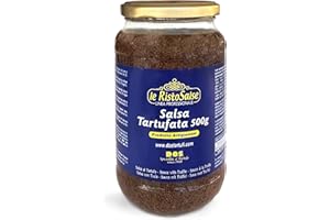 DOS Tartufi - Sauce aux Truffes 500g | Spécialité Artisanale d'Ombrie | Utilisé par Chefs et Restaurateurs | Sans Colorants ni Conservateurs | Ingrédients Italiens Authentiques