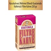 Kurukahveci Mehmet Efendi Guatemala Kafeinsiz Filtre Kahve 250g | Taze &Ouml;ğ&uuml;t&uuml;lm&uuml;ş, İsvi&ccedil;re Su Prosesi, Orta Kızartma, Kakao ve