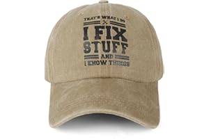 NOEMIN 50th 60th 70th 80th Birthday Vintage Baseball Cap for Men - Birthday Gift Cool Unusual Stuffs Ideas Caps for Dad Uncle Grandad, 1945/1955/1965/1975 Birthday Gifts for Men