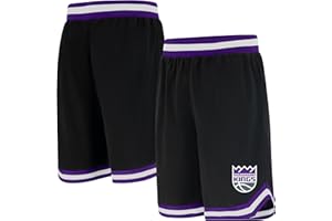 ULTRA GAME Unk NBA GSM3547F NBA Woven Team Logo Poly Mesh Basket Shorts Nero, XL