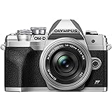 Fotocamera Olympus OM-D E-M10 Mark IV con sistema Micro Quattro Terzi, sensore da 20 MP, mirino elettronico, video 4K, Wi-Fi,