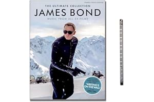 MUSIC SALES James Bond: The Ultimate Collection - Music from All 24 Films arrangiert für Klavier, Keyboard, Gitarre und Gesang [Musiknoten - Ausgabe November 2015] mit Musik-Bleistift