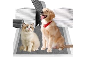Nanipets® Trainingspad für Hunde Welpenunterlagen, Superabsorbierendes & Auslaufsichere Aktivkohle-Hunde-PIPI-Pads, 60 x 60 cm Extra Große Pet Pads, Packung mit 120