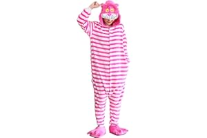 FunnyCos Adult Onesie Animal Pajamas Unisex Halloween Cosplay Costume Loungewear