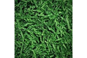 KDMNZOO 200g Grün Raffiabast Geschreddertes Papier Für Geschenkbox Füllmaterial Geschenk, Füllmaterial Für Pakete Präsentkorb DIY Party Hamper Füllung