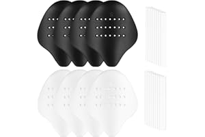 TUCNOEU 4 Pairs Shoe Creases Protector, Anti-Wrinkle Shoes Crease Shoe Toe Protectors, Foam Crease Protector for Shoes Boots ,Soft Material Comfortable Shoes Inserts