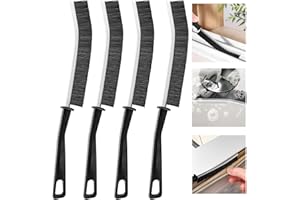 BAROCE Spazzola Pulizia Fessure, Spazzola Pulizia Casa, 4 Spazzola Per Pulizia Di Gap Multifunzionale, Strumenti per la Pulizia della Bagno e Cucina, Per WC, Bagno, Finestre, Porte, Tubo da Doccia