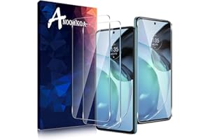 Anoowkoa [2-pak 0,26 mm Premium kompatybilny z Moto G72/Moto G32 ochraniacz ekranu osłona ze szkła hartowanego-prawdziwe szkło - jedno naciśnięcie super łatwa instalacja