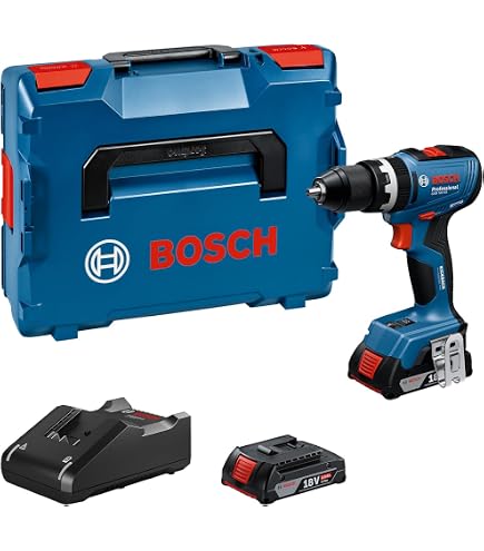 Taladro Bosch GSB18-2-LI - Potencia 18V Con 2 Baterías (2Ah)