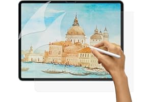 SUEEWE [2 Pezzi] Pellicola Protettiva effetto carta per iPad Air 13" (2025 M3/2024 M2), Feel Like Opaca Paper Pellicola in PET per Disegnare Schizzi Scrittura