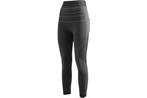 Risalti Pantaloni Termici Uomo Donna Extreme Unisex - Leggins Termici Donna Invernali, Abbigliamento Termico Uomo - Tecnico Traspirante, Elasticizzato Senza Cuciture - Made in Italy